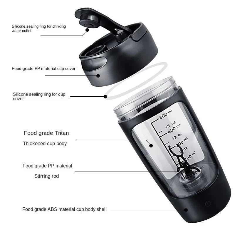Inteligentny Shaker do Białka 650ml